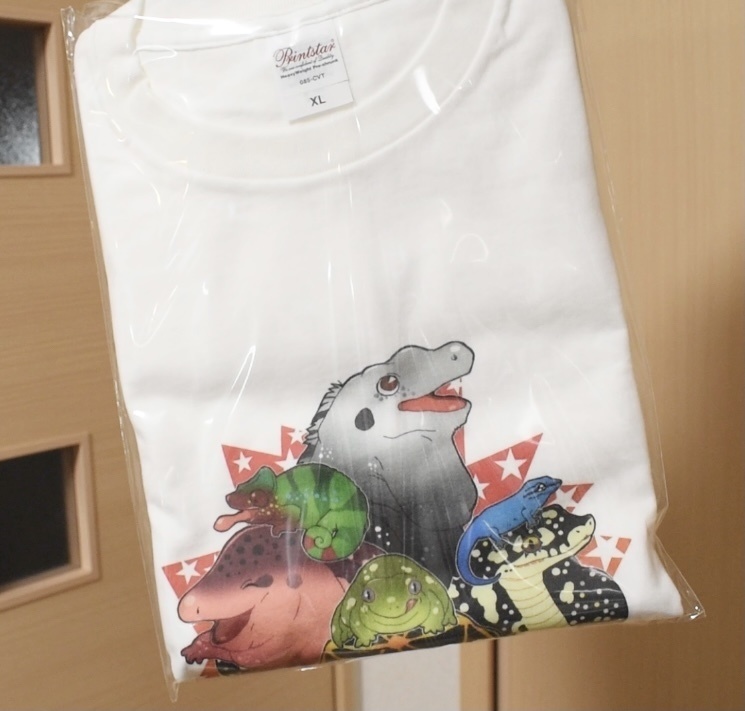 大好きはちゅはちゅ集まれTシャツ【白色半袖Tシャツ】