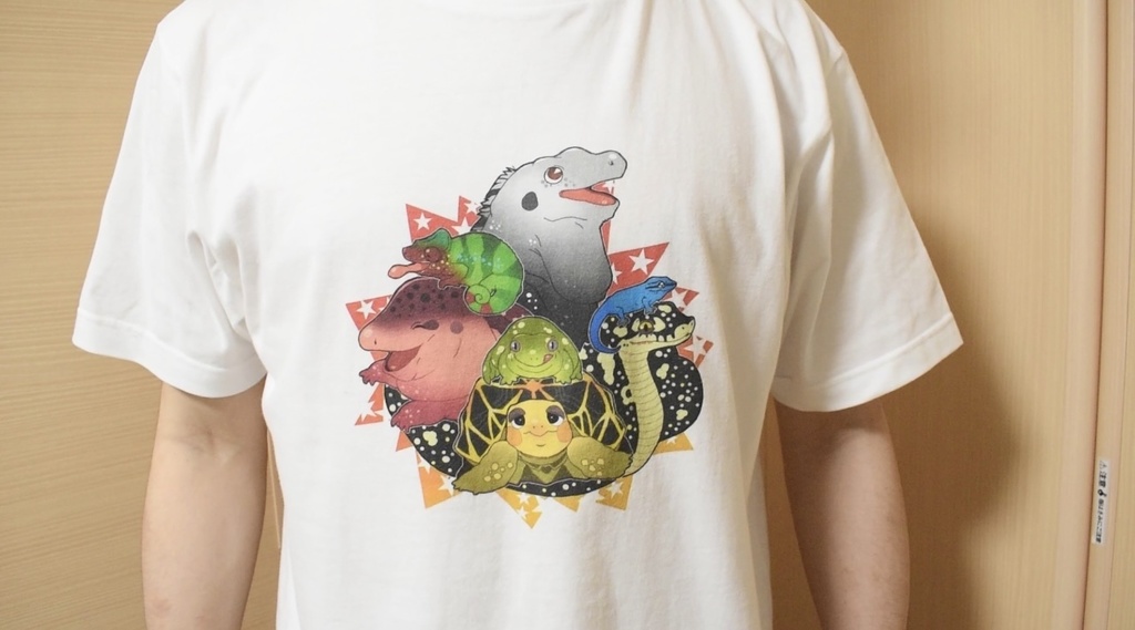 大好きはちゅはちゅ集まれTシャツ【白色半袖Tシャツ】
