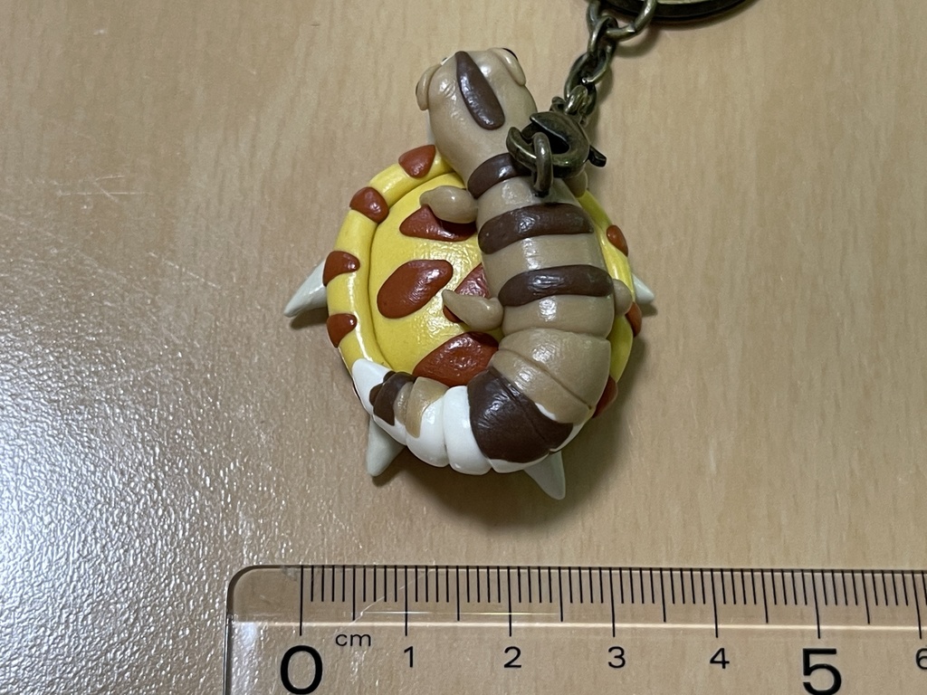 亀山さんに乗っかりキーホルダー@全二種