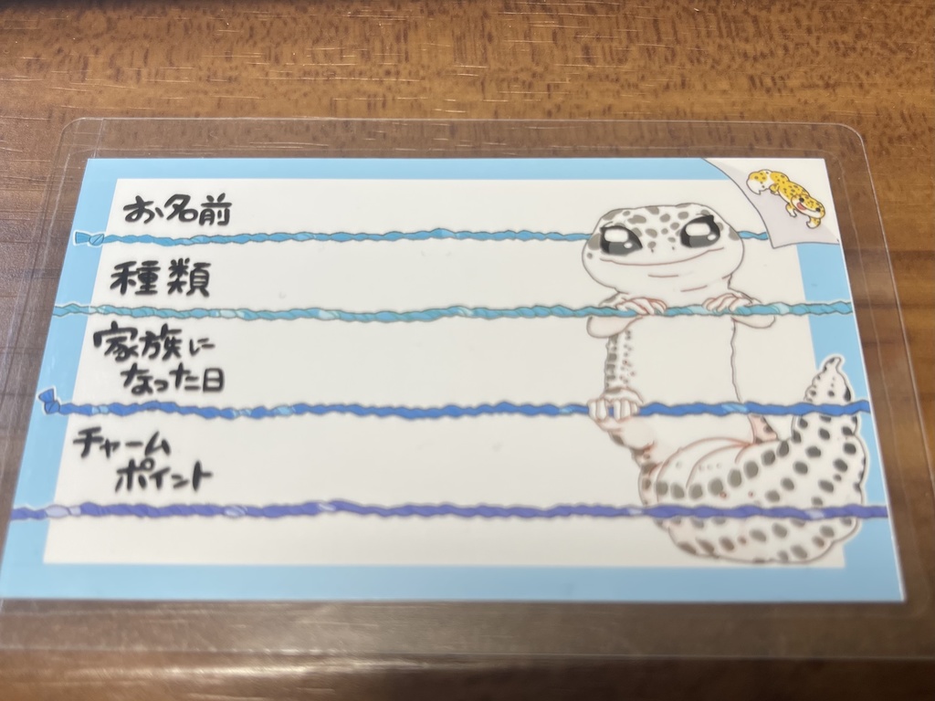 【第三弾】お名前プレート@爬虫類 全3種