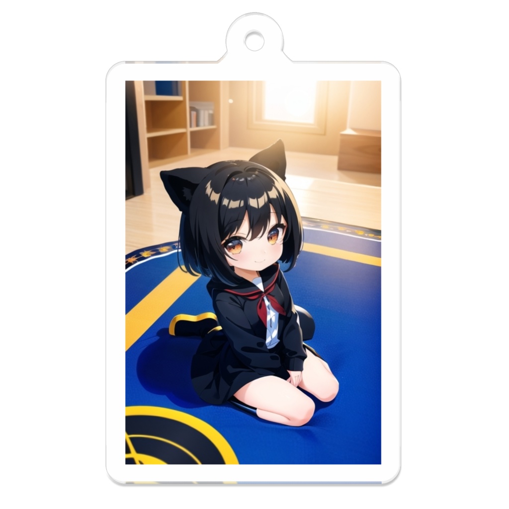 ケモミミ女の子 アクリルキーホルダー