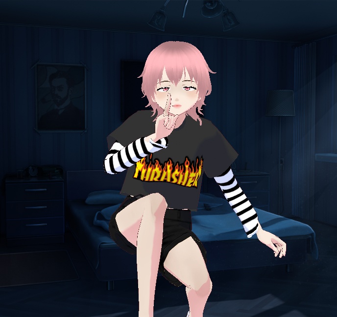 vroid Thrasher shirts (textures)