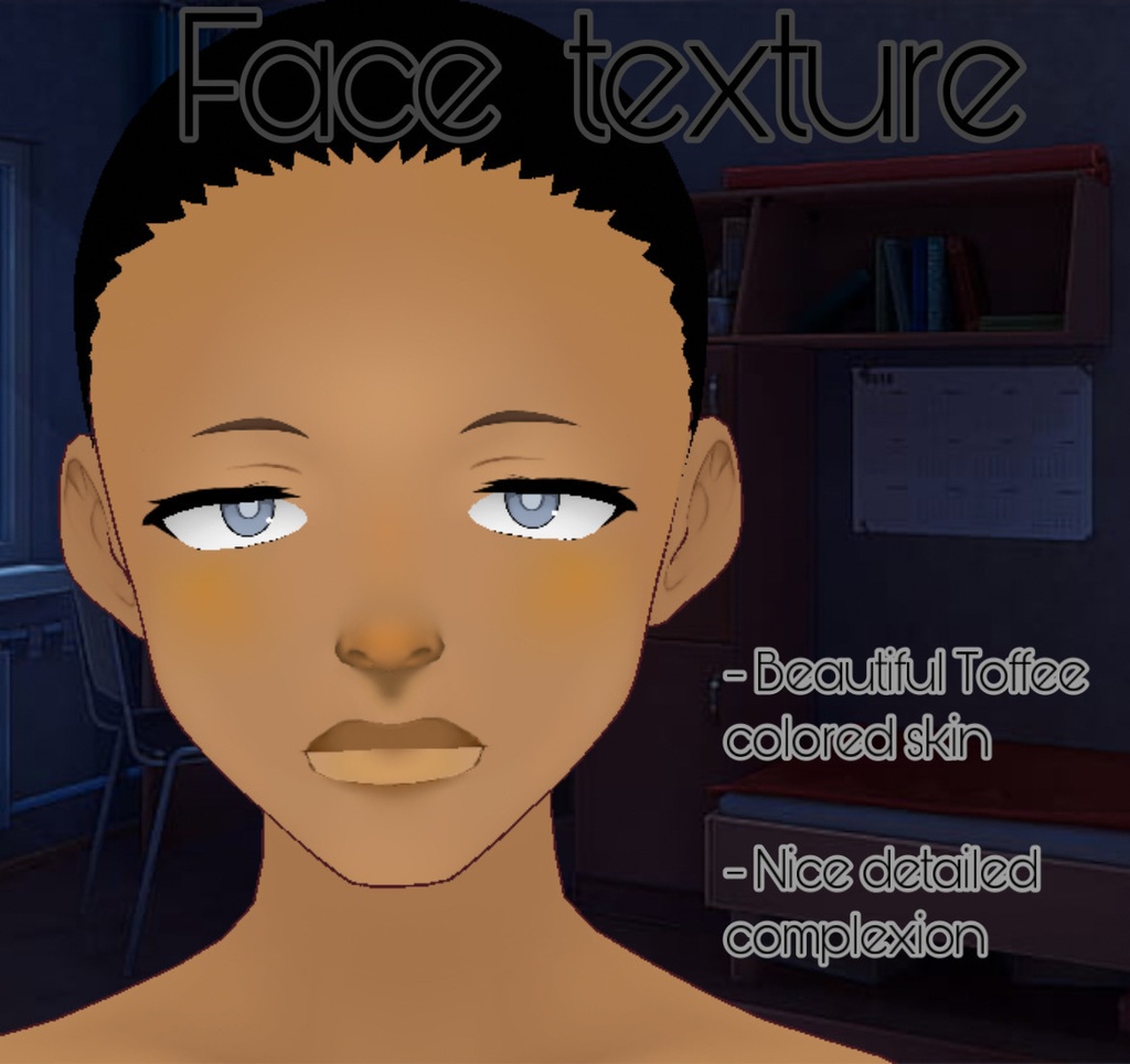 Vroid Face texture