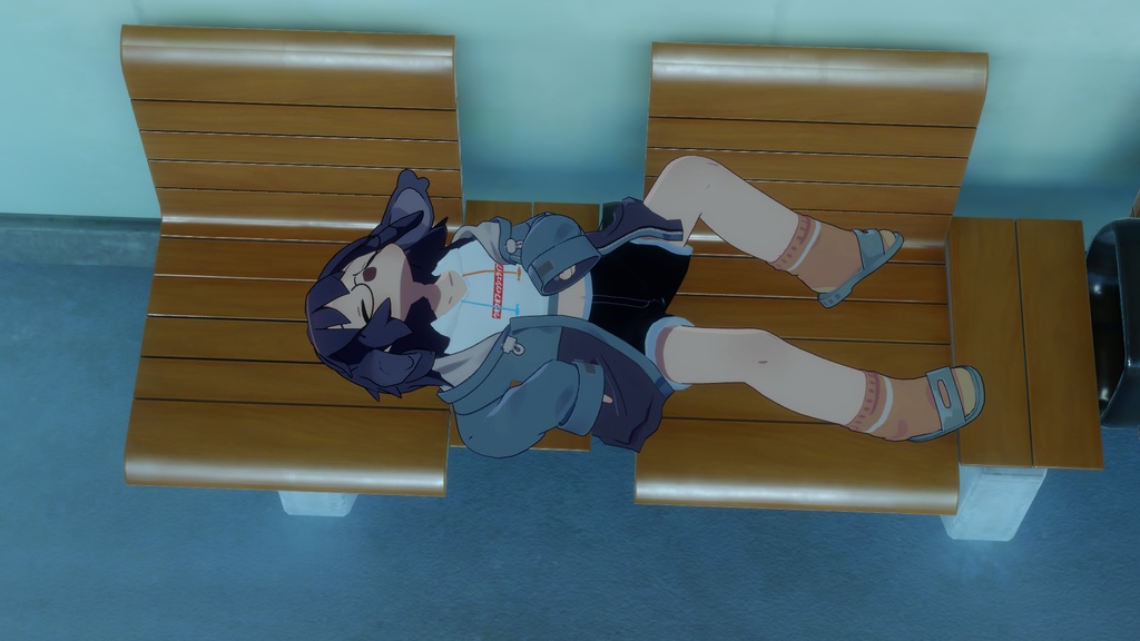 ウオウオフィッシュライフパーカー【VRChat想定】【衣装】