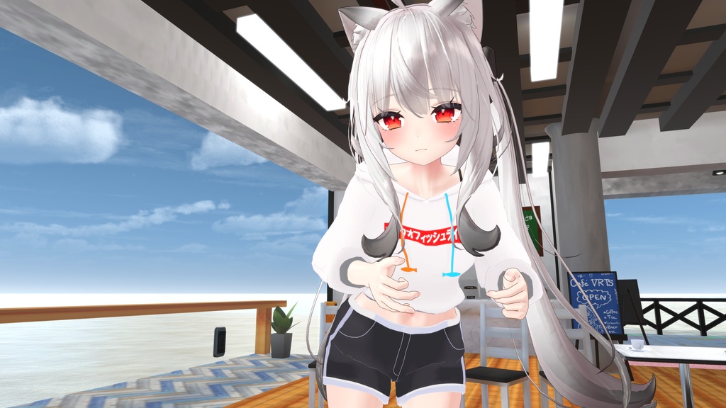 ウオウオフィッシュライフパーカー【VRChat想定】【衣装】