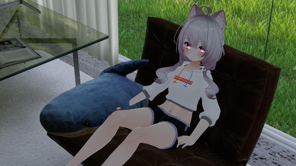 ウオウオフィッシュライフパーカー【VRChat想定】【衣装】