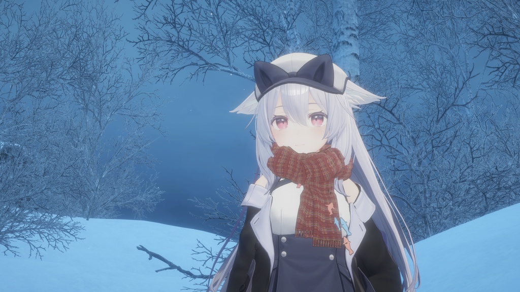 【VRChat想定】おさかなマフラー【PB】【桔梗対応】