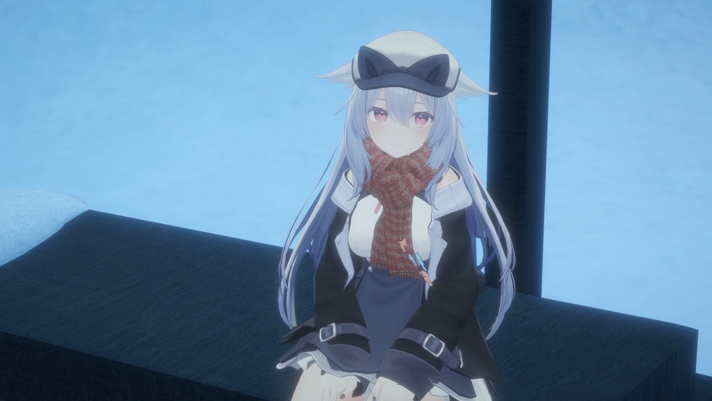 【VRChat想定】おさかなマフラー【PB】【桔梗対応】