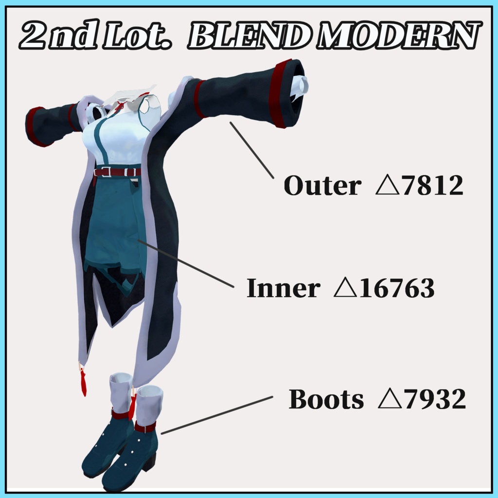 CuLiOuTH 2nd Lot.: BLEND MODERN【桔梗・セレスティア・めいゆん対応】