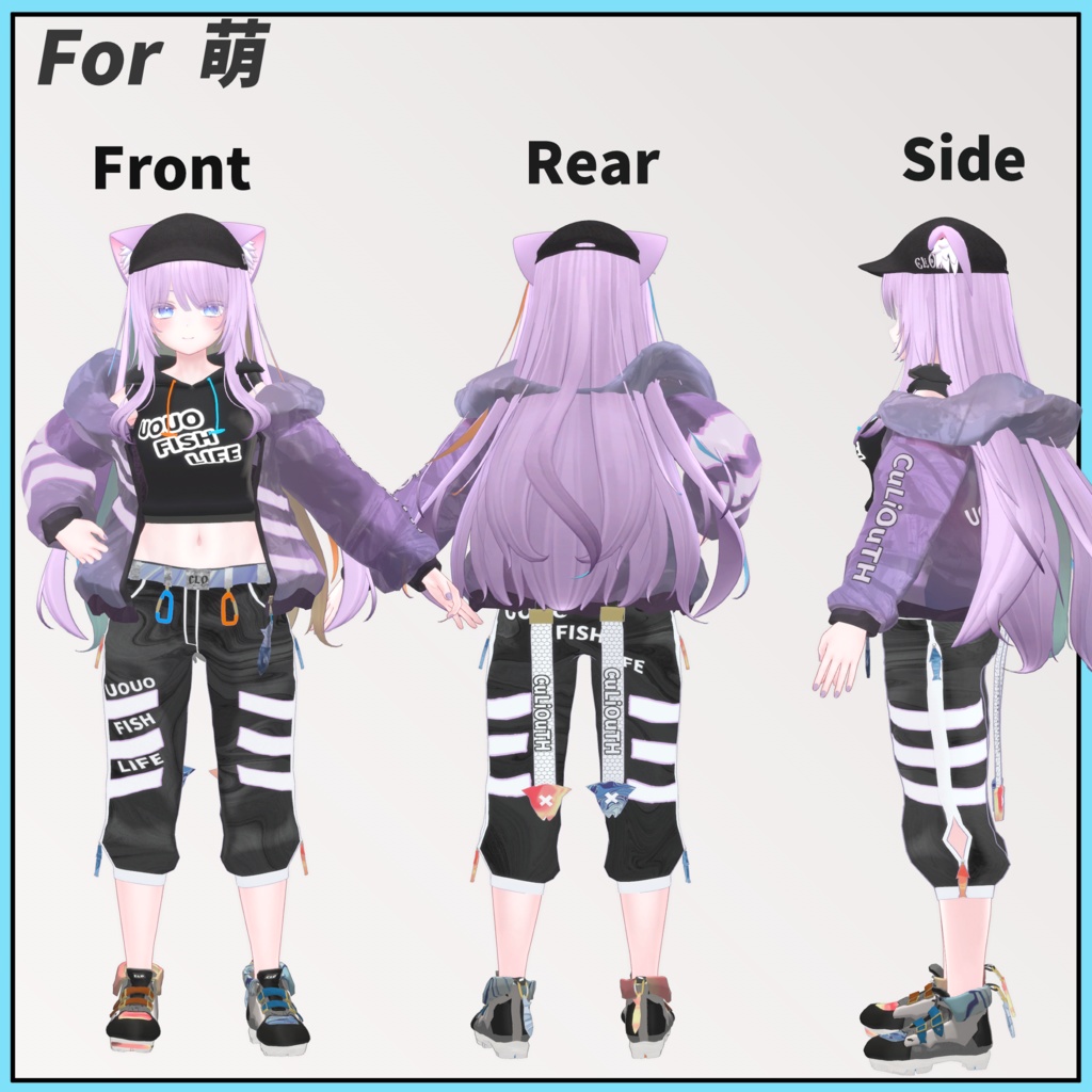 【萌 用】CuLiOuTH 1st Lot. OUTFI-SH-NESS※フルパッケージは別売