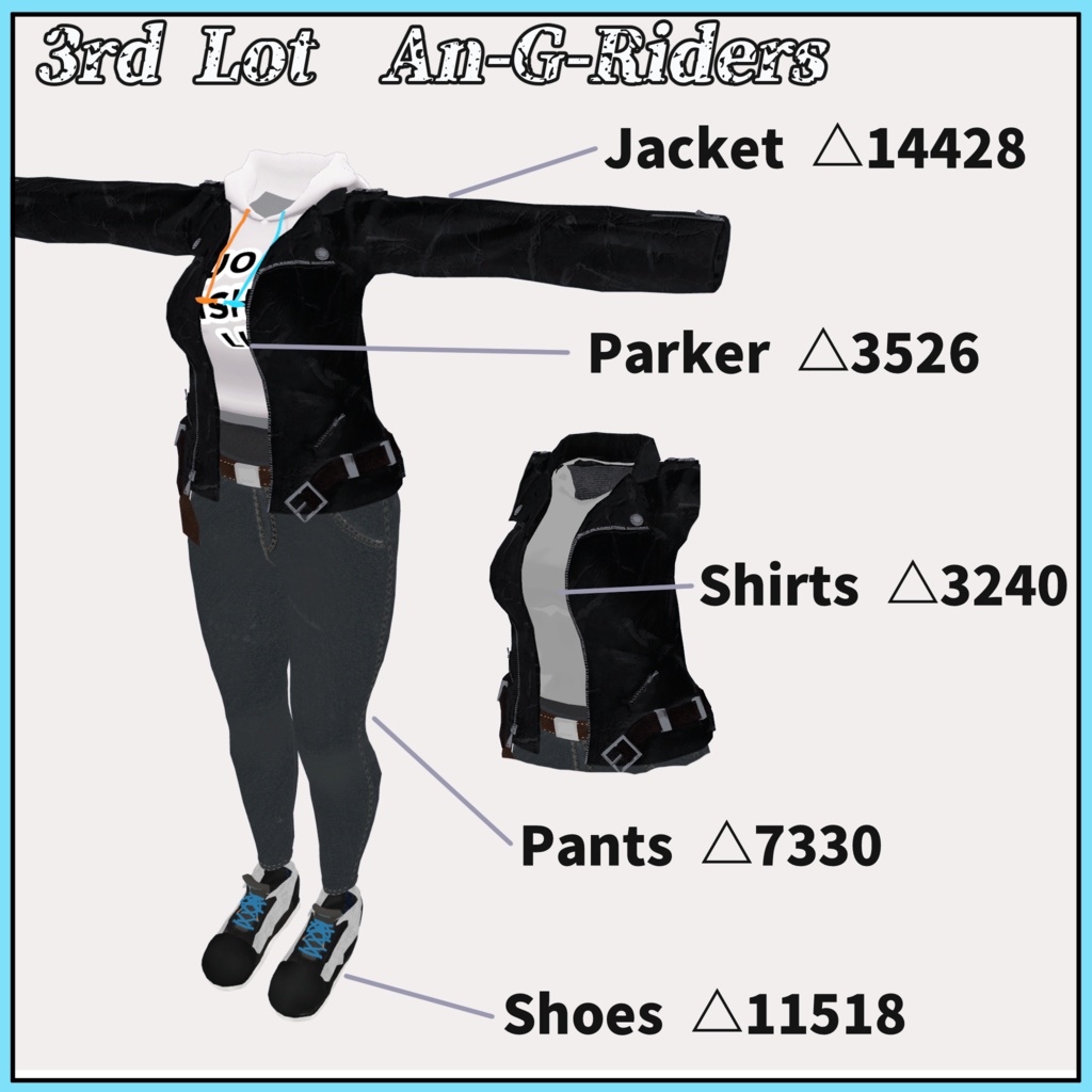 【うささき&まめひなた用】 3rd Lot.: An-G-Riders Vol.2