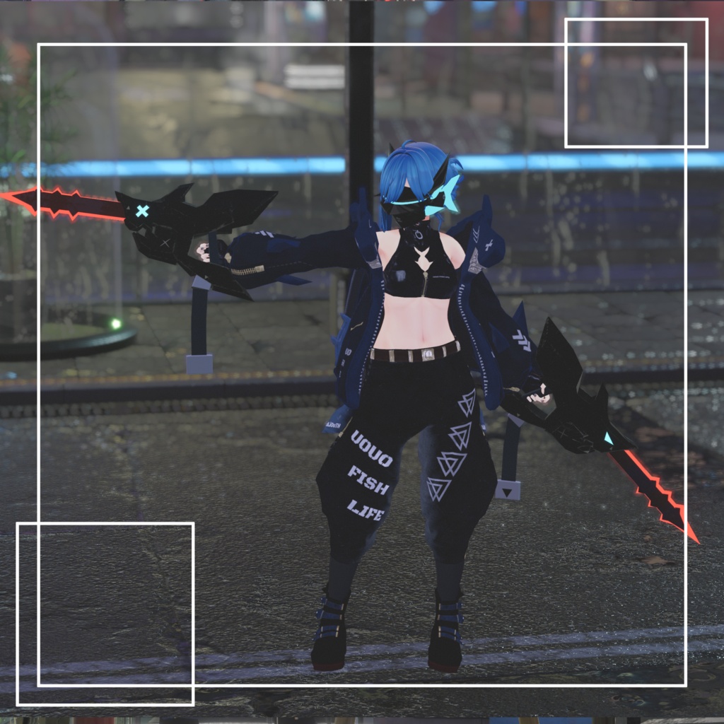 【無料】CLO-01 鮫型銃剣複合兵装 Carcharodon