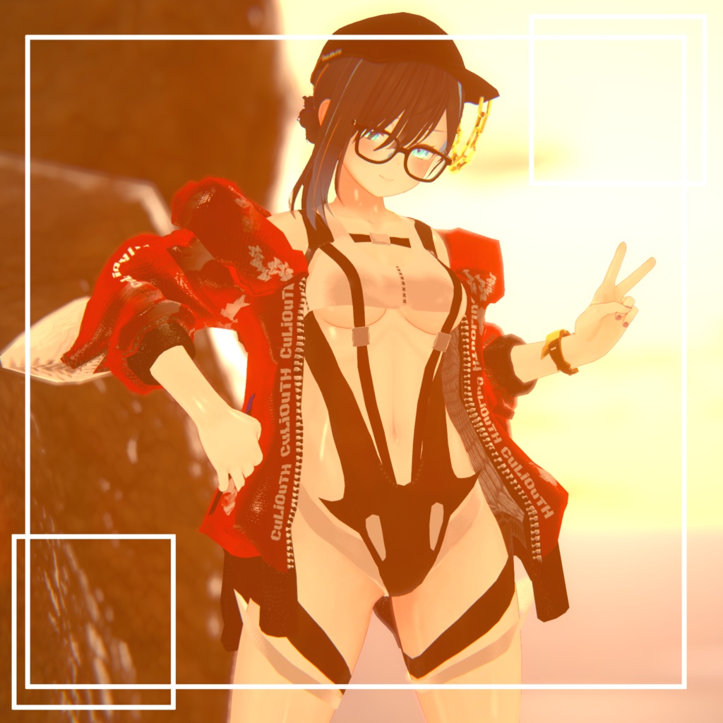 【桔梗・萌 対応】OrcaNic Mariner 【水着・アウター】