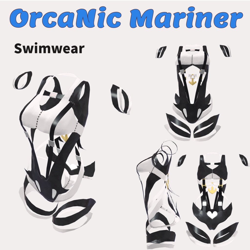 【桔梗・萌 対応】OrcaNic Mariner 【水着・アウター】
