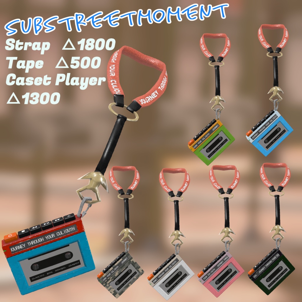 【30アバター対応】7th Lot. SubStreet Moment 【衣装】