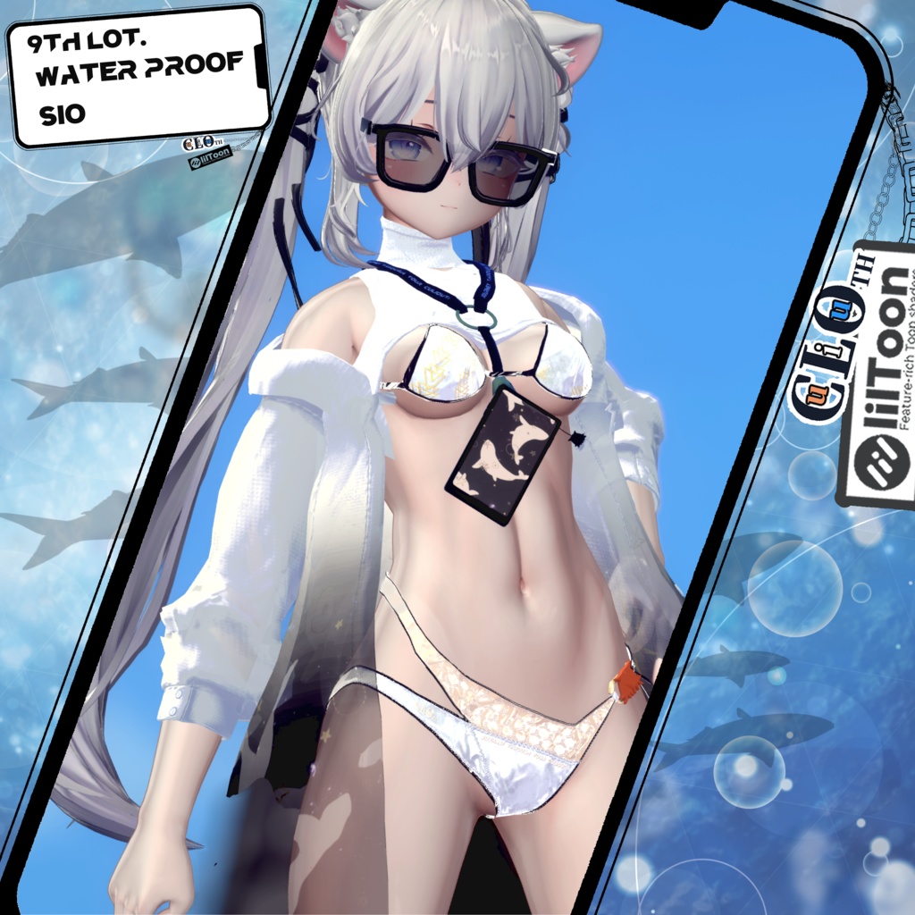 【複数アバター対応】9th. Lot. Water Proof【水着】