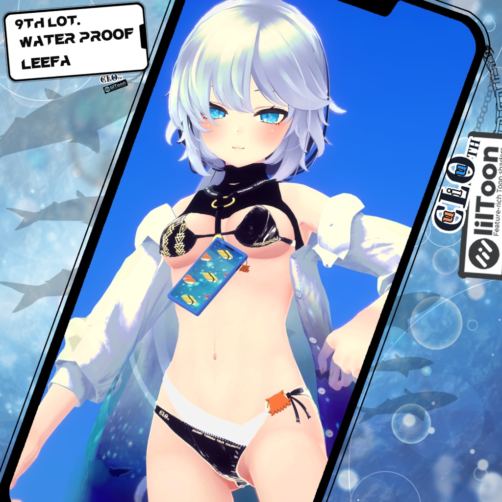 【複数アバター対応】9th. Lot. Water Proof【水着】