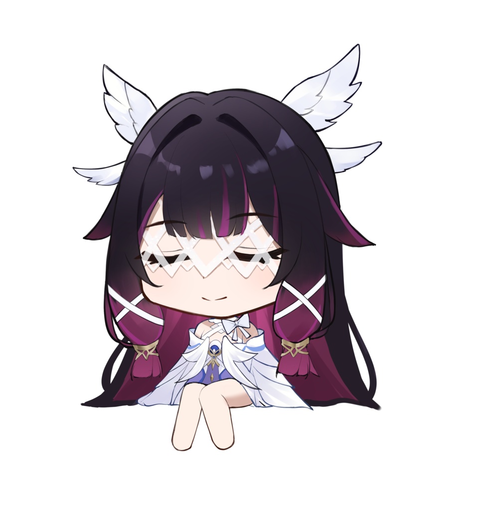 C107 少女 7cm アクリルキーホルダー