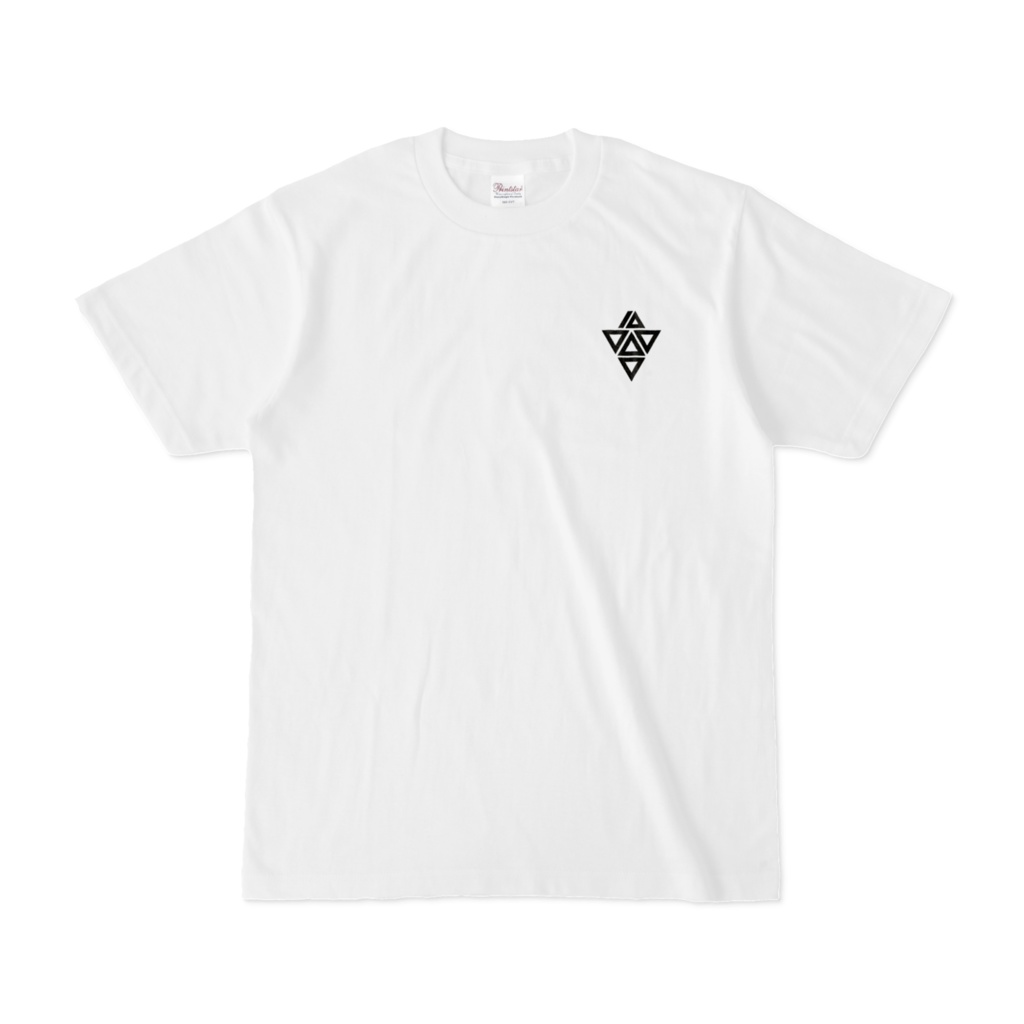 2ndロゴ - ワンポイントTシャツ ホワイト
