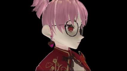 【VRC想定】ハートチョコピアス