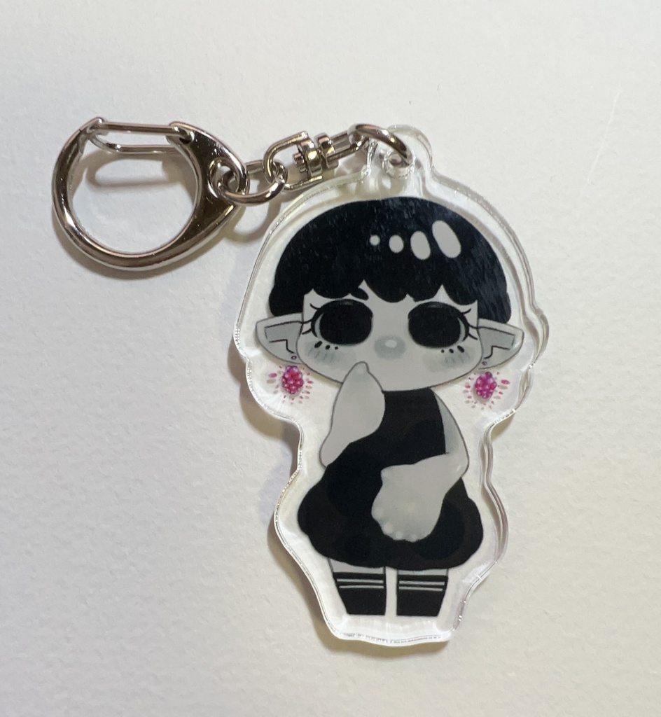 アクリルキーホルダー（ピンクちゃん）