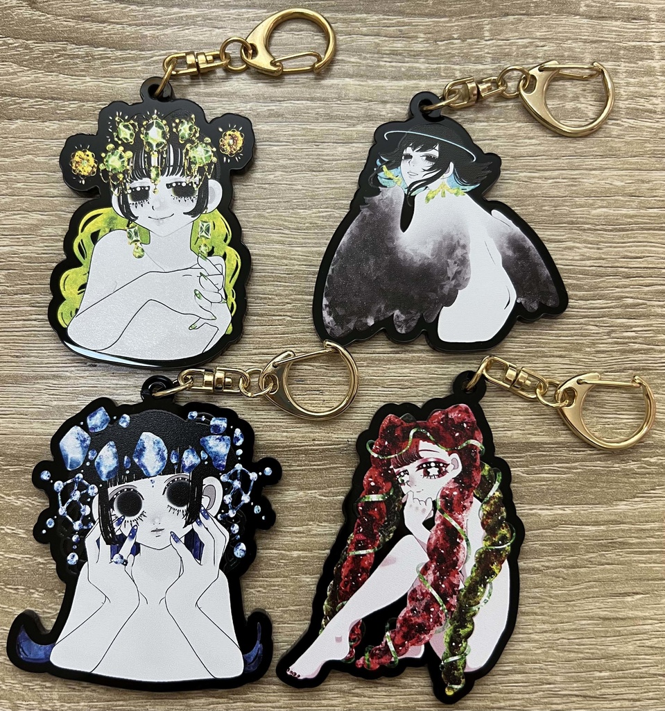 New! アクリルキーホルダー