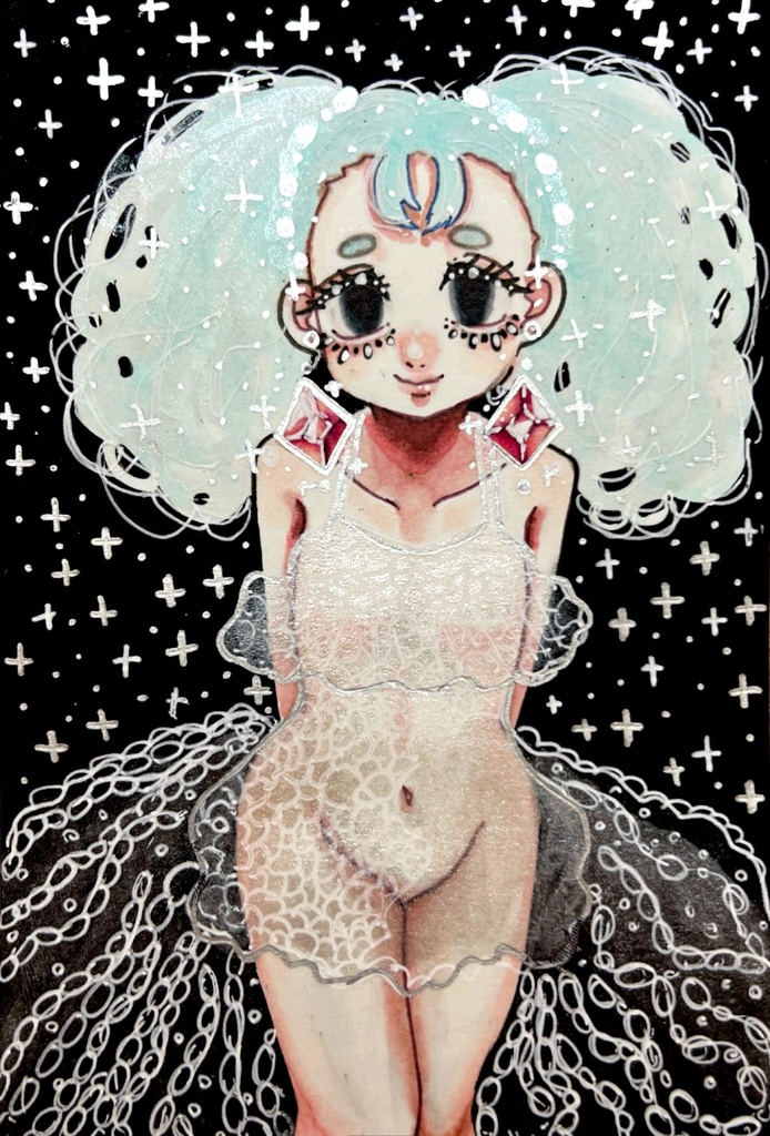 原画イラスト(ポストカードサイズ)