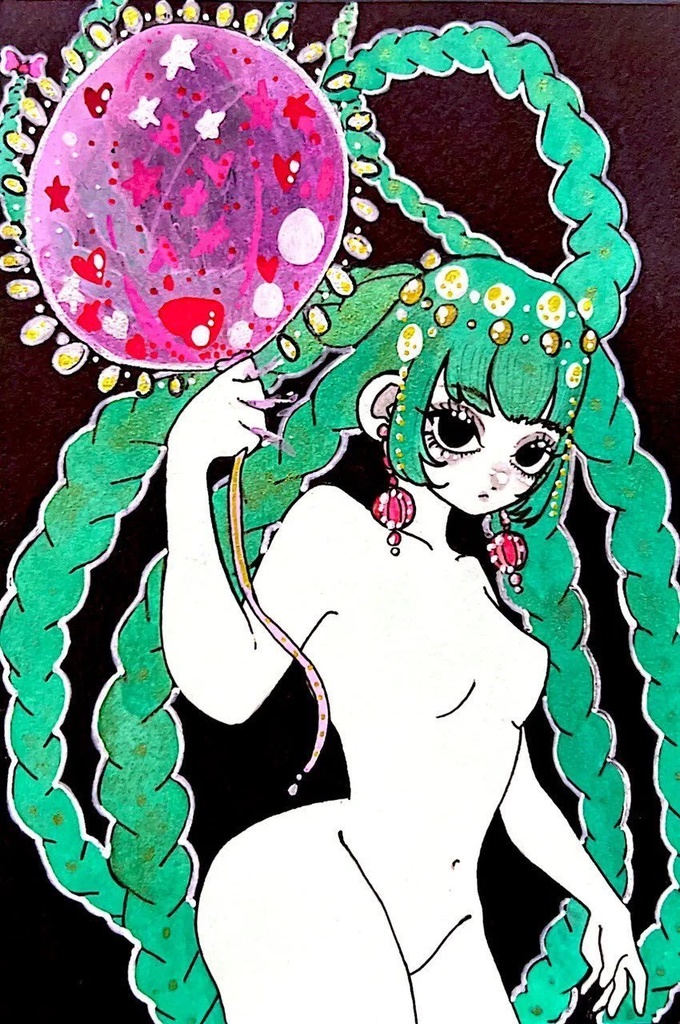 原画イラスト(ポストカードサイズ)