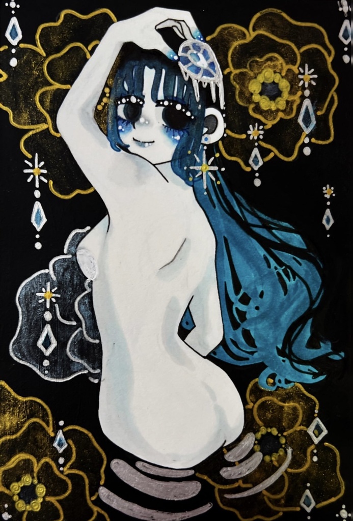 原画イラスト(ポストカードサイズ)