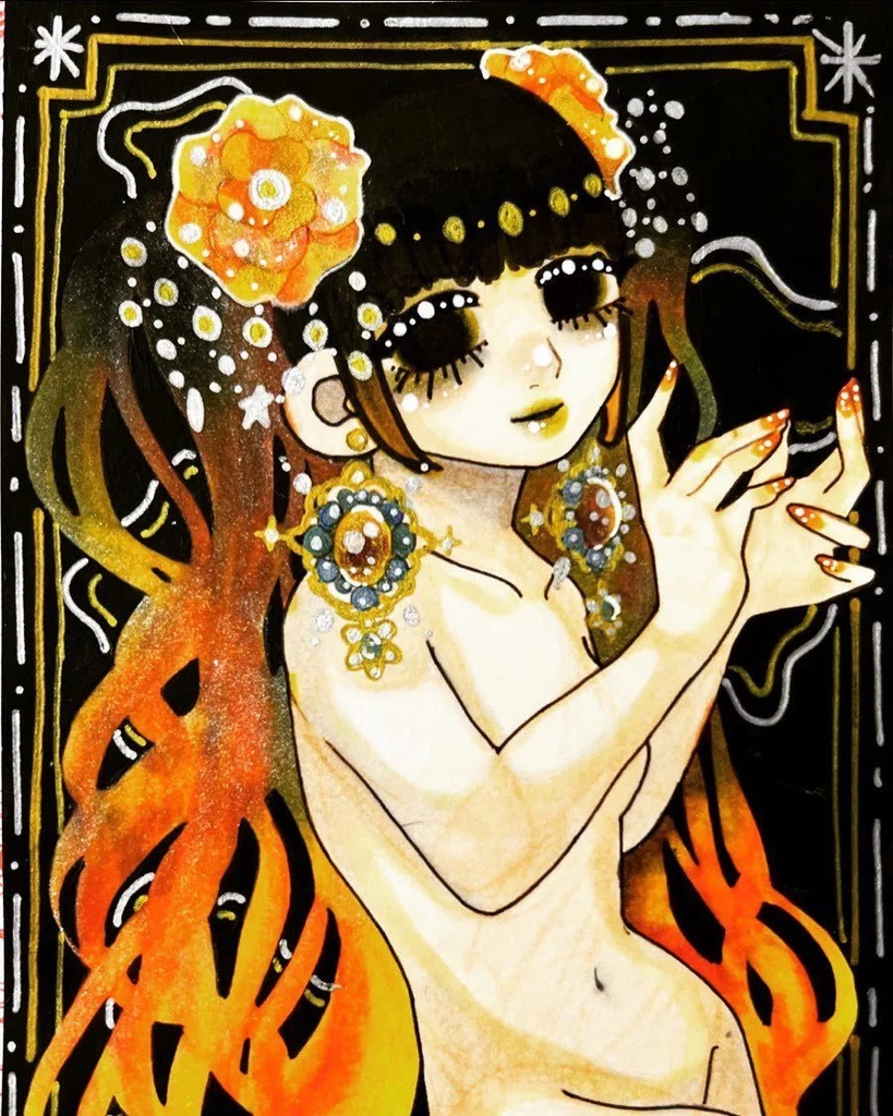 原画イラスト(ポストカードサイズ)