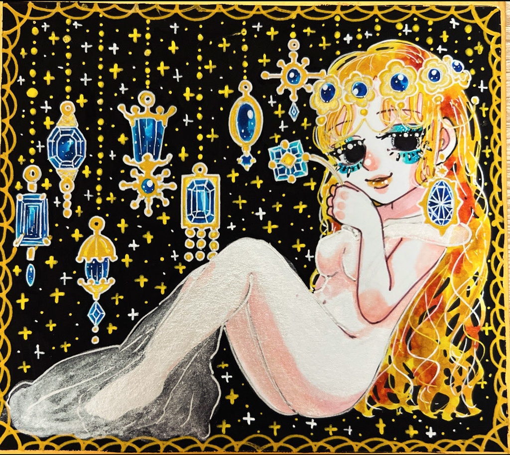 オリジナル色紙（アナログ原画）