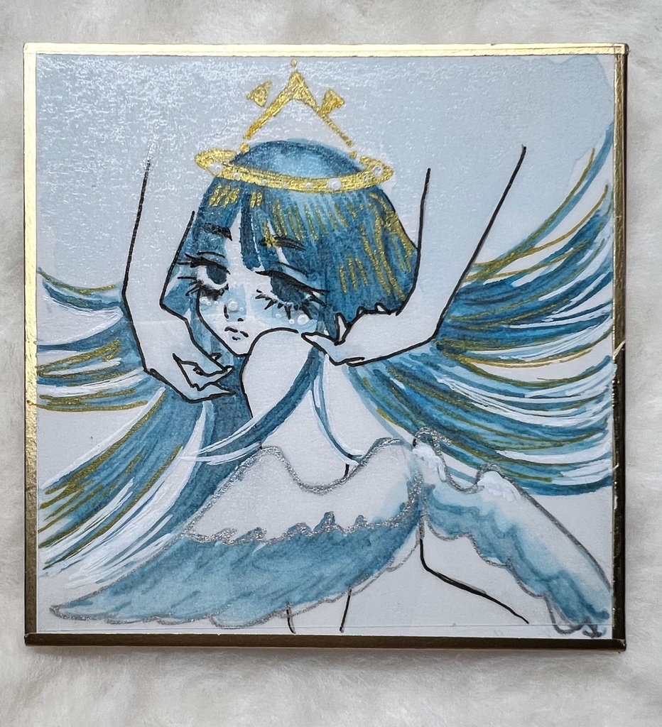 豆色紙(ドローイング)