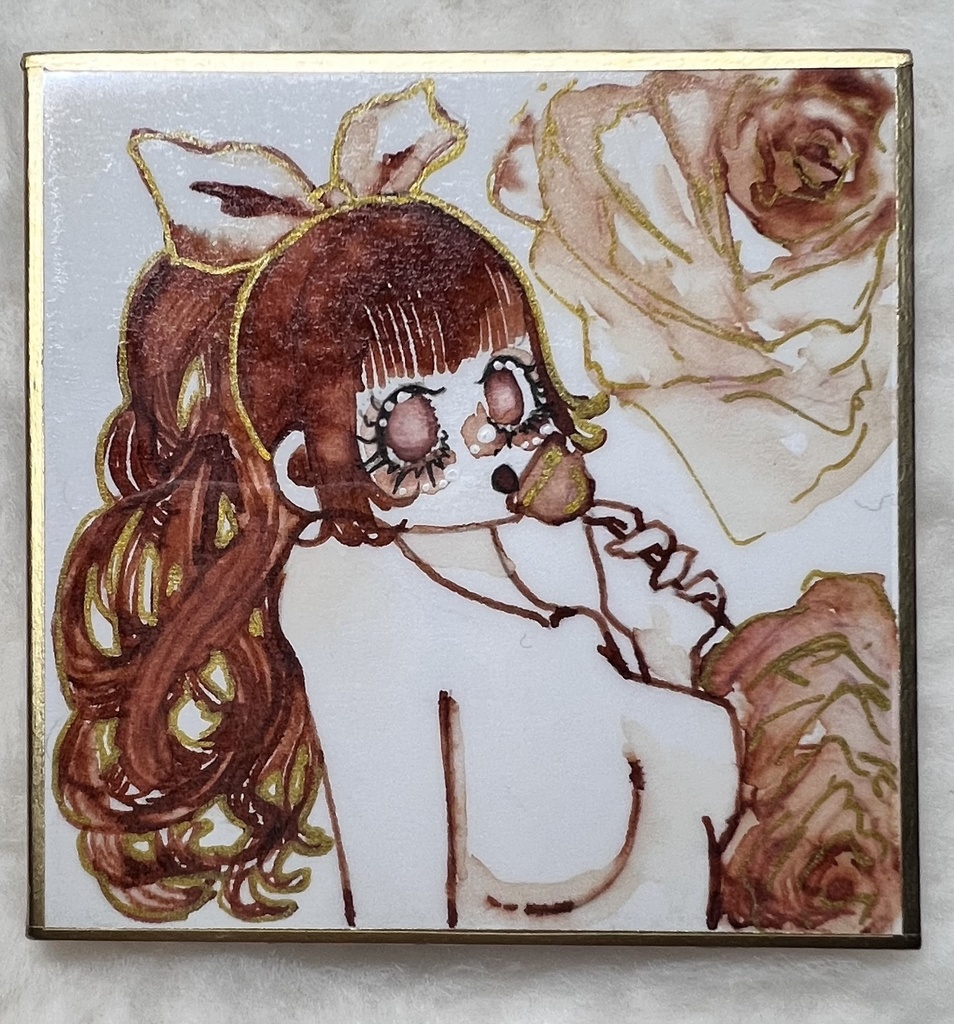 豆色紙(ドローイング)