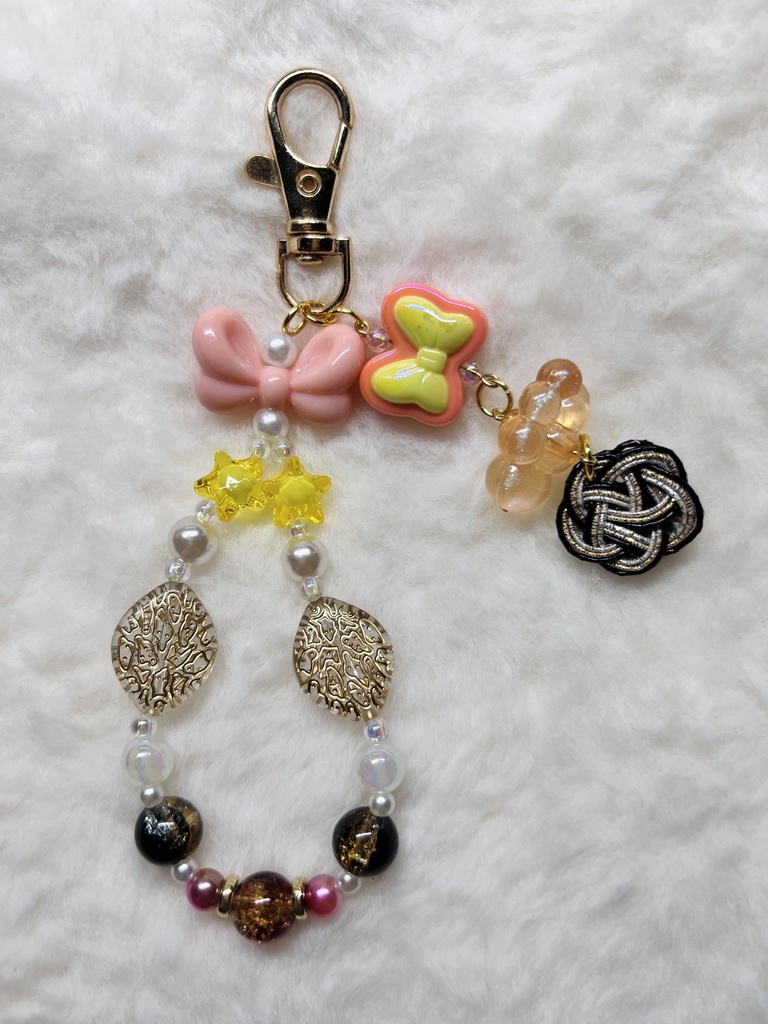 ビーズキーホルダー
