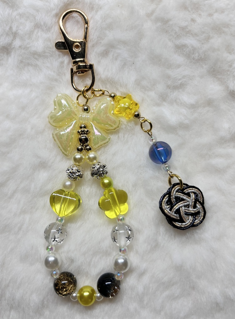 ビーズキーホルダー