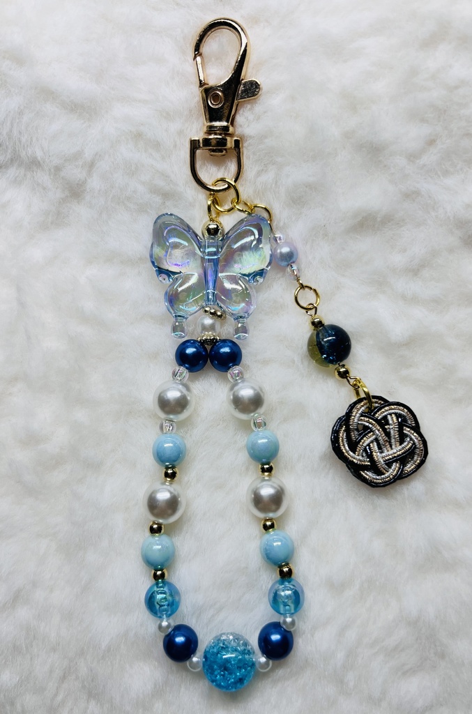 ビーズキーホルダー