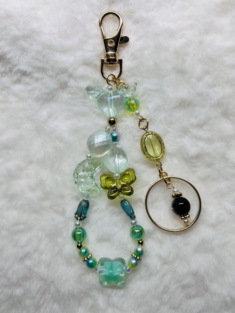 ビーズキーホルダー