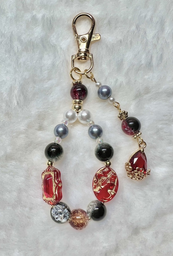 ビーズキーホルダー