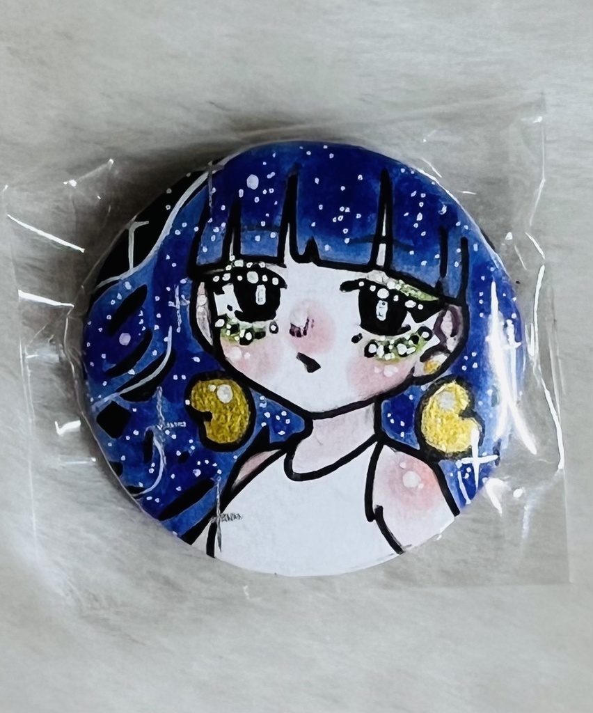 アナログ缶バッジ(小)