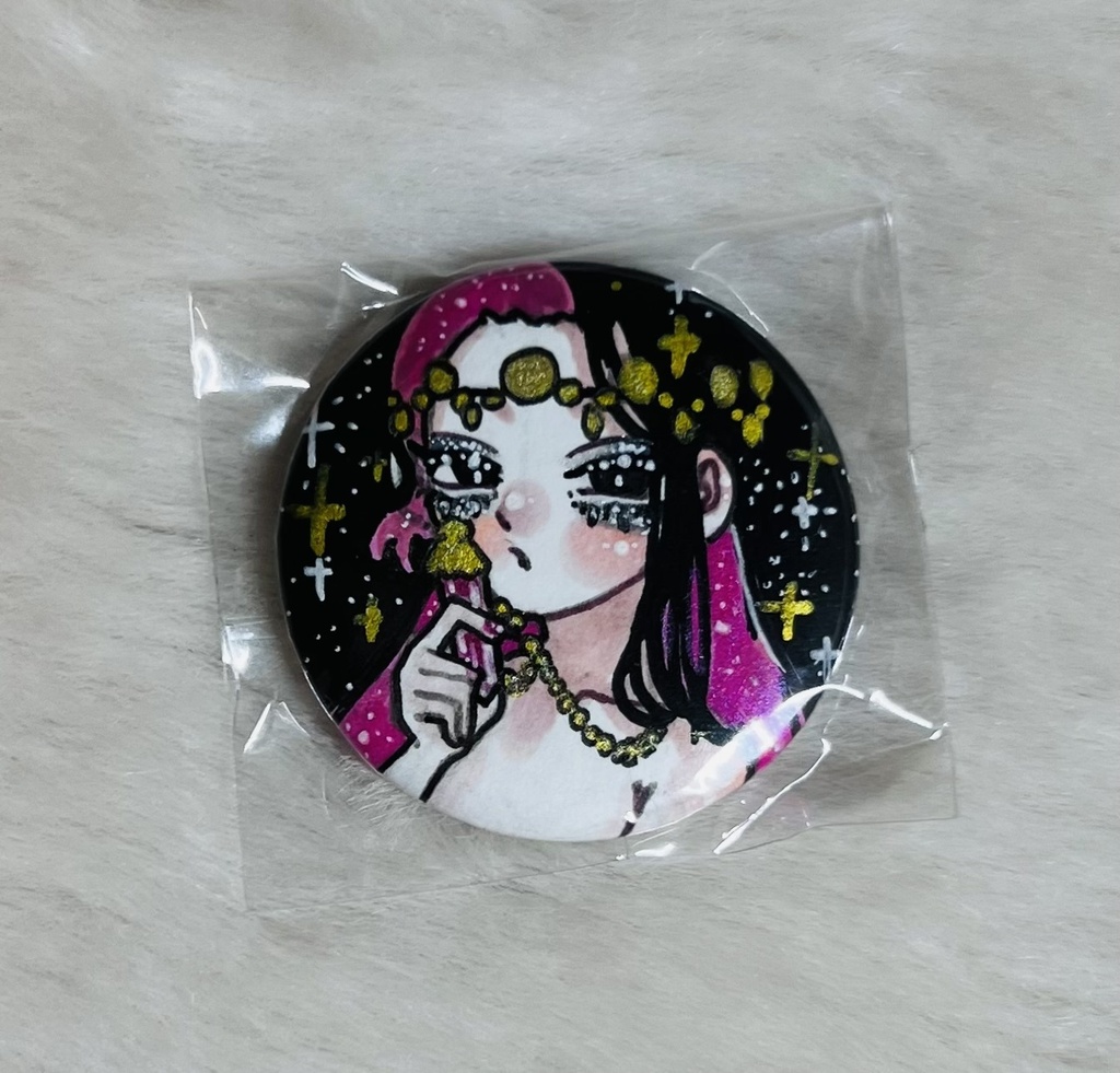 アナログ缶バッジ(小)