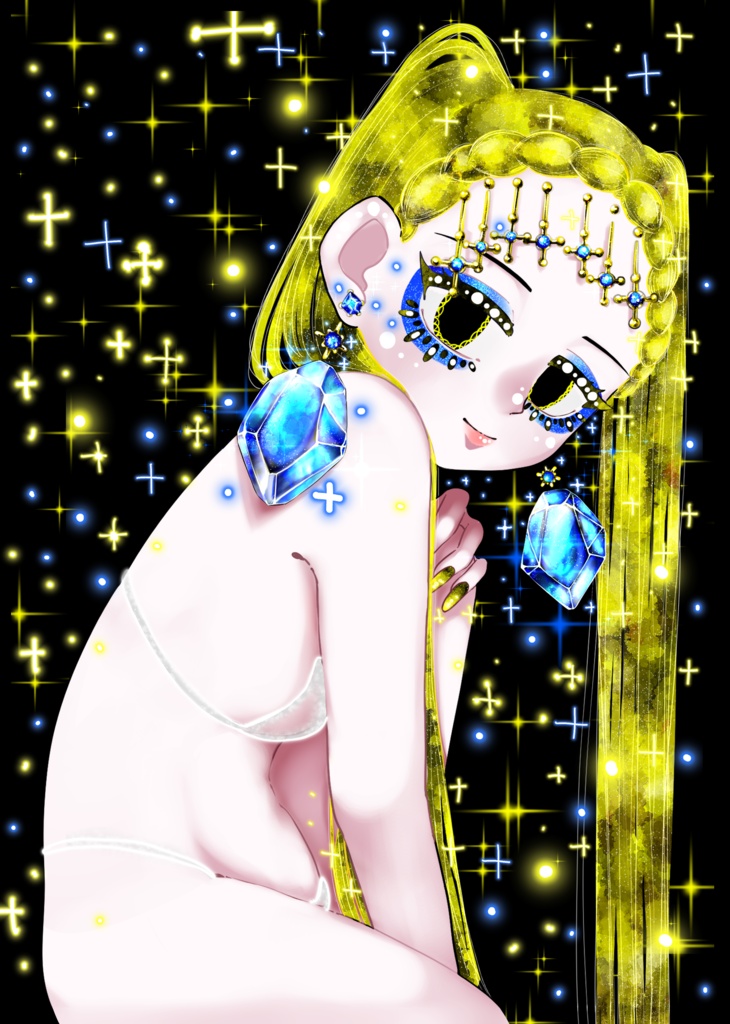 【一点物】レモンちゃん|こっちを見るおんな人形
