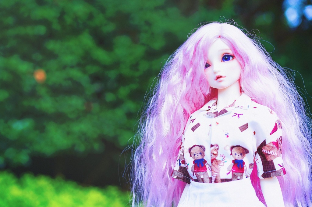 「くまくま」ドール用シャツ