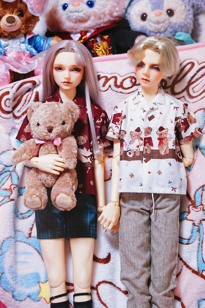 「くまくま」ドール用シャツ