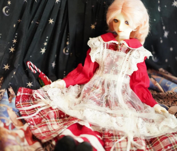 赤雪 ドール用ドレスセット