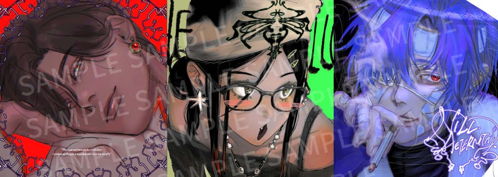 オリジナルステッカーAセット