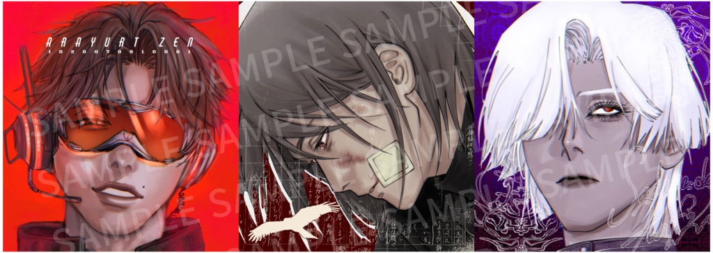 オリジナルステッカーCセット