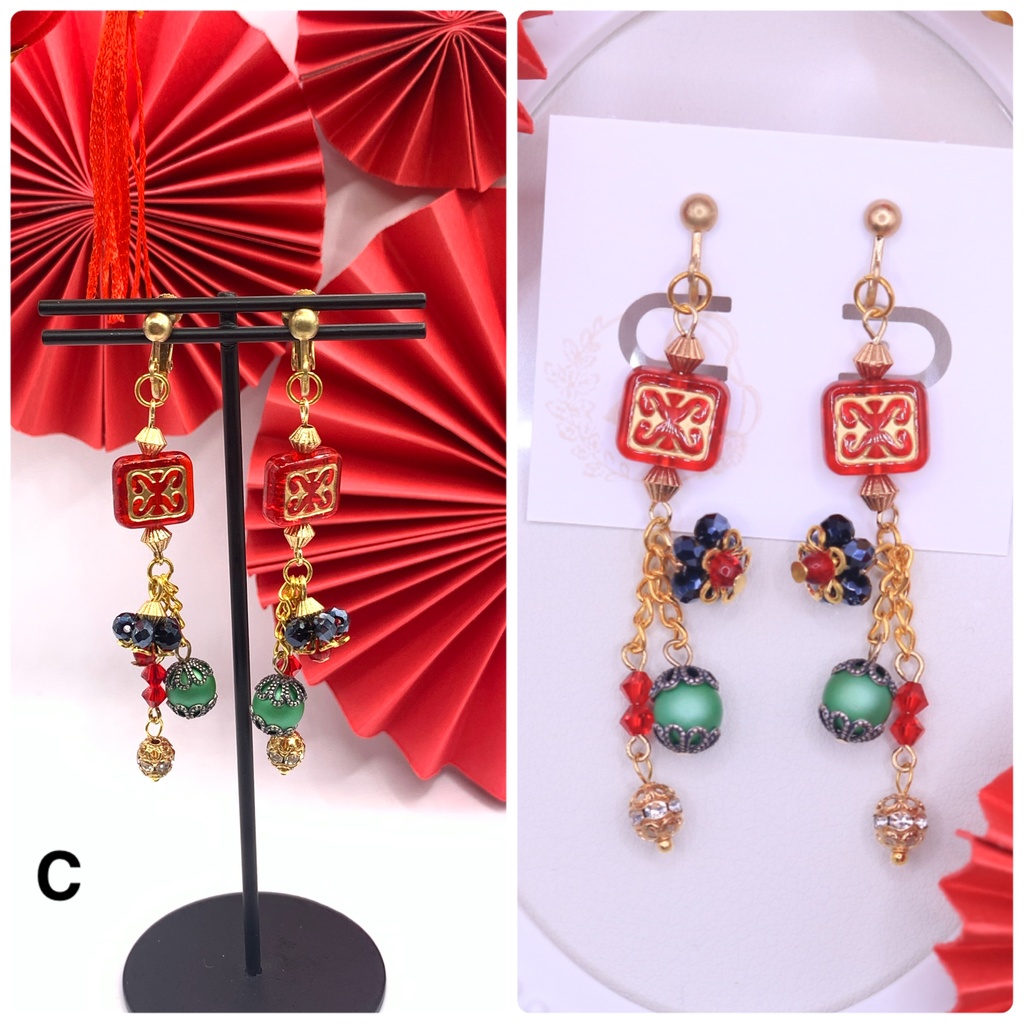 第五人格 曲芸師 祈雨珠 イヤリング