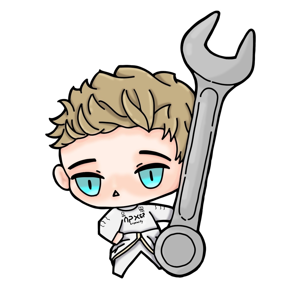 スパナソニステッカー