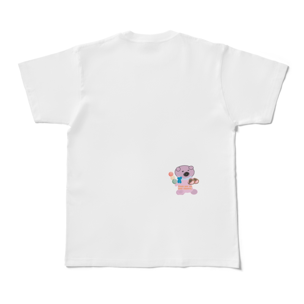 ぶるぐるちゃんイタリア語版 裏面和菓子🍡