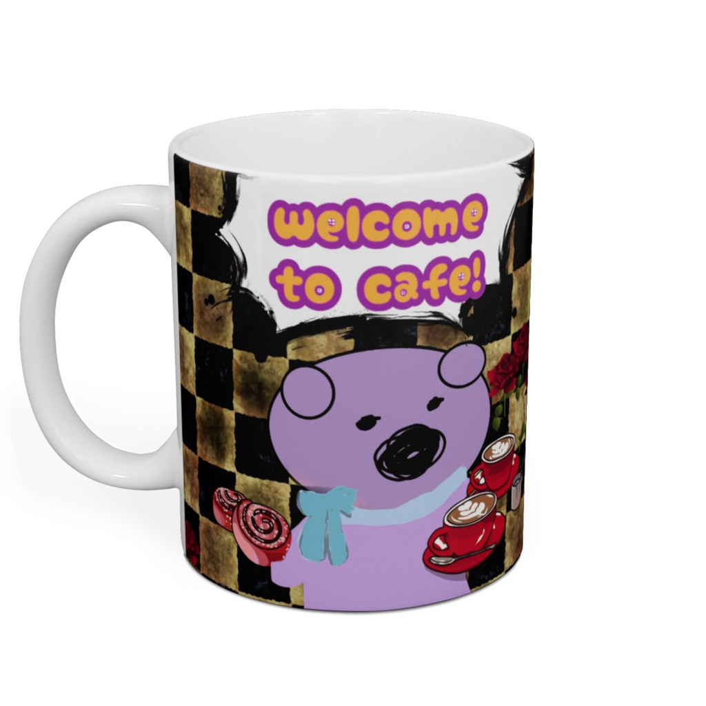 両面ぶるぐるちゃん マグカップ